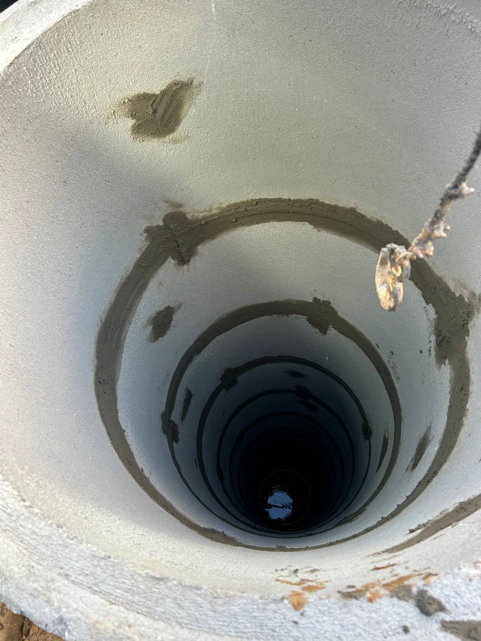 Готовый колодец